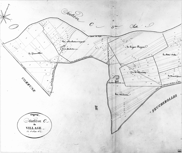 Cadastre, 1821.