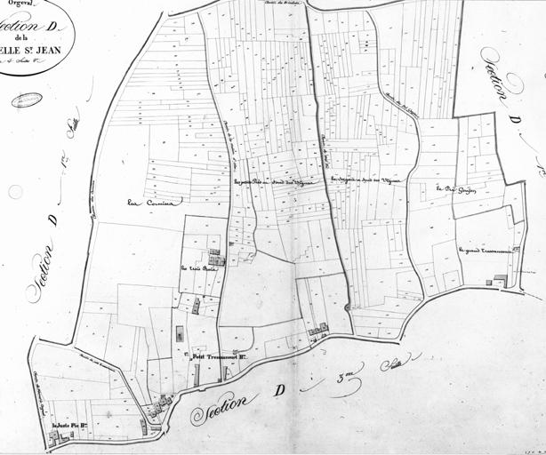 Cadastre, section D2.