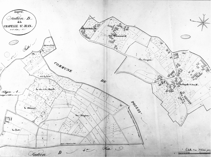 Cadastre, section D3.