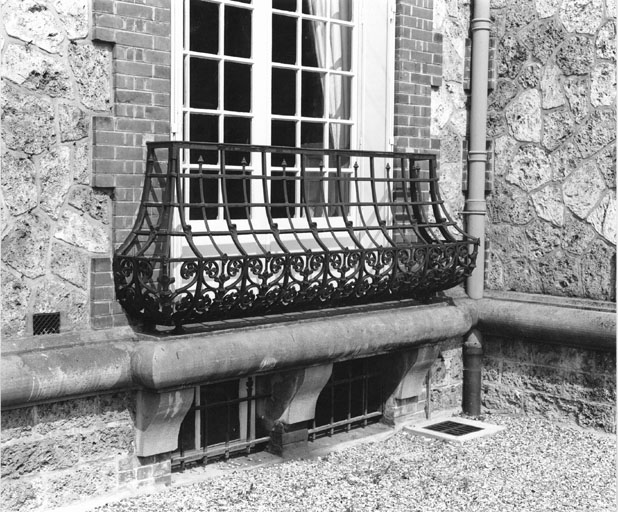 Vue du balcon de la façade sud.