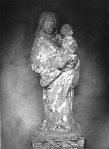 Statuette : Vierge à l'Enfant