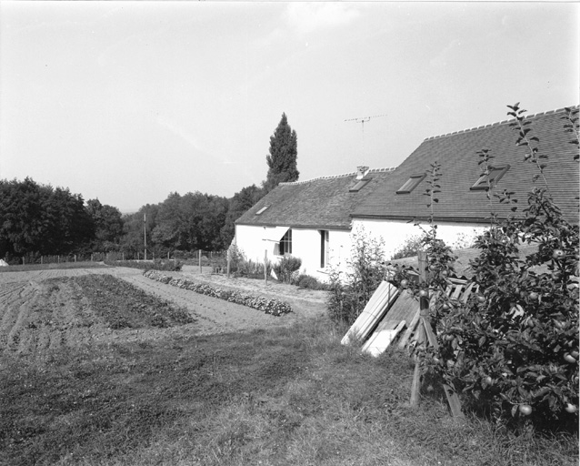 Vue du jardin maraîcher.