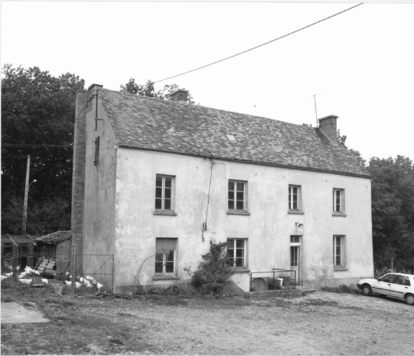 Vue du logis.