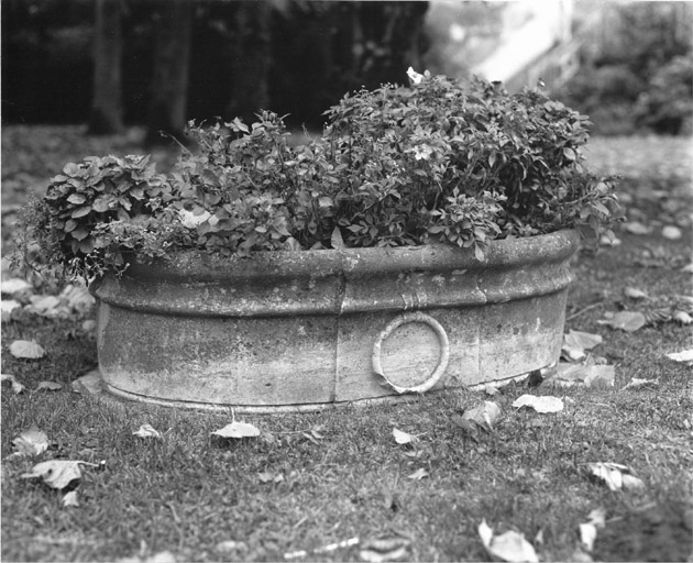 Détail d'un abreuvoir (?) en remploi.