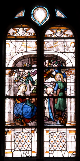 Vue d'ensemble de la baie n°12 : La Sainte Famille.