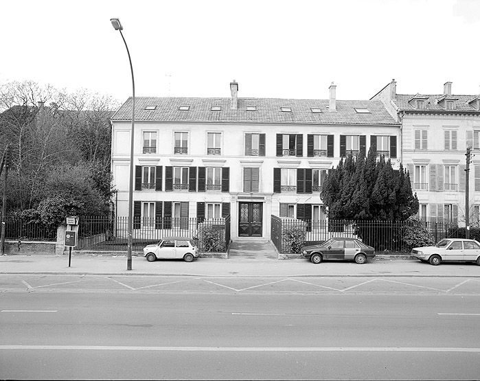 Elévation antérieure du 3, boulevard de Stalingrad.