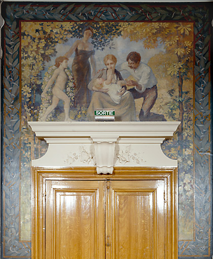 Vue de la toile n°4 : La famille.