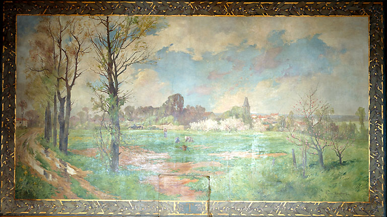 Vue de la toile n°6 : Vue générale de Thiais.