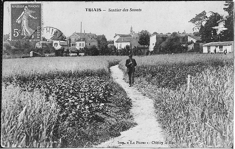 Vue du sentier des Savats.