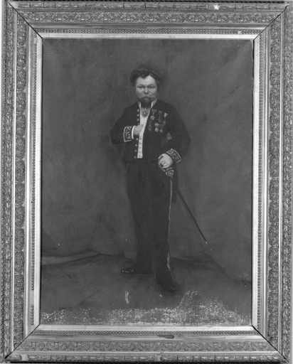 Tableau : portrait de Monsieur Degron
