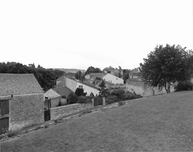 Vue du village prise du sud-ouest.