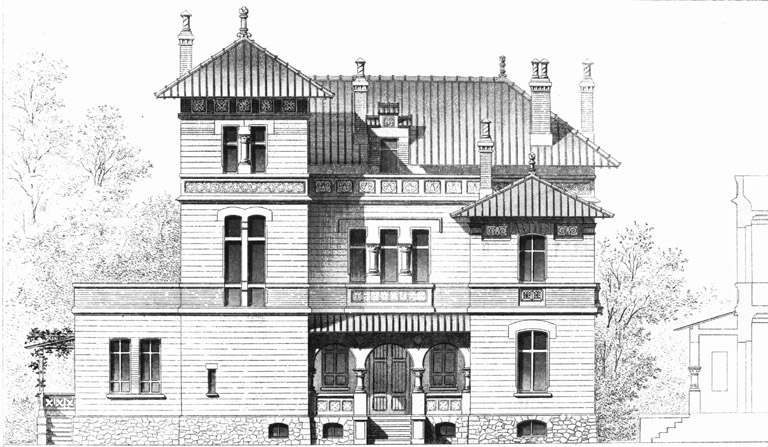 Elévation antérieure.