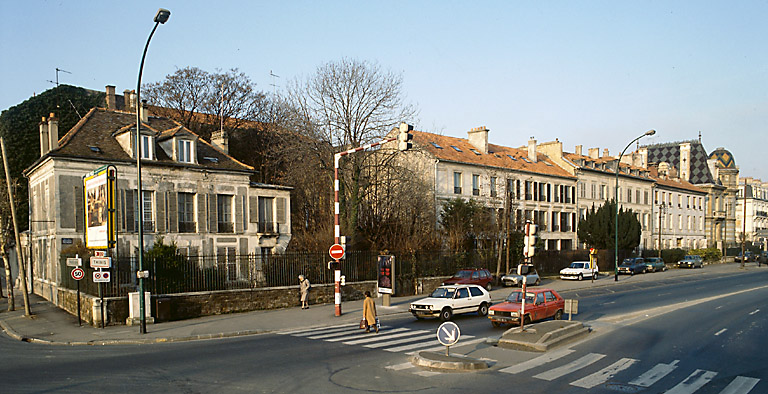 Vue de l'entrée du boulevard.