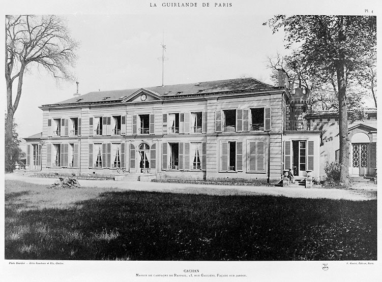 La façade postérieure.