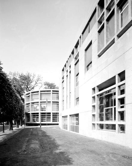 Vue du nouveau bâtiment de la mairie de Pierre Soria.