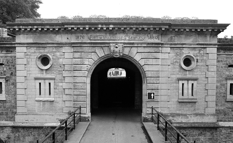 L'entrée du fort.