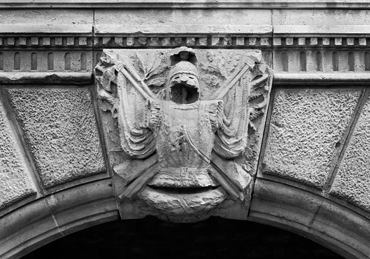Détail du trophée.