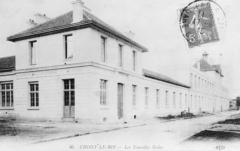 Vue de l'élévation antérieure à la fin des travaux.