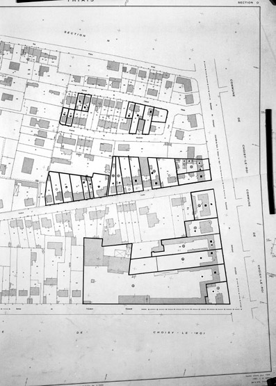 Carte III d'enregistrement du repérage.