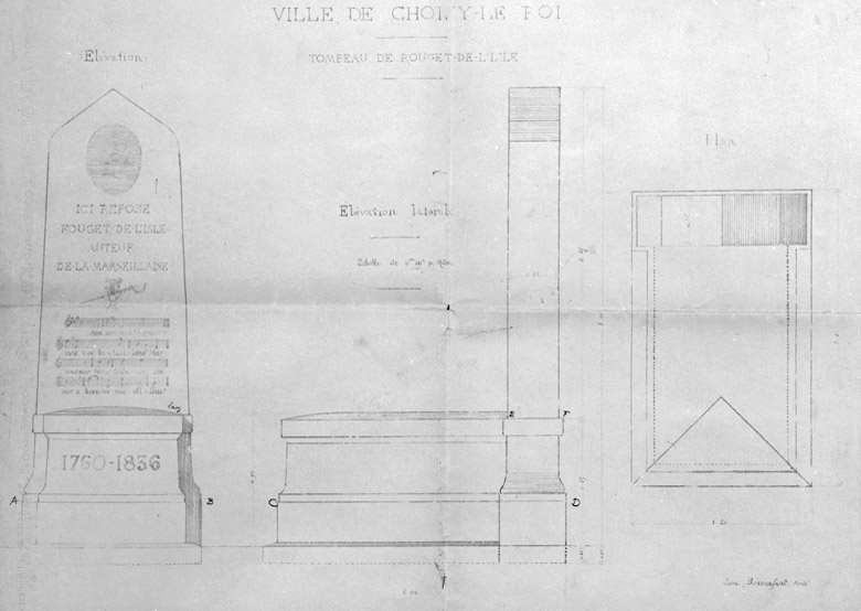 Tombeau Deuxième Tombeau de Rouget de l'Isle