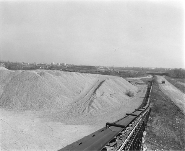 Vue de la partie nord du site.