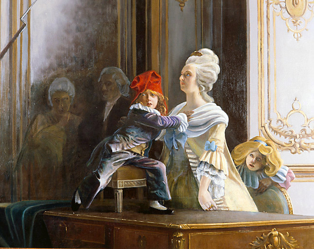 Détail de la partie gauche.