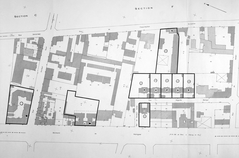 La carte II d'enregistrement du repérage.