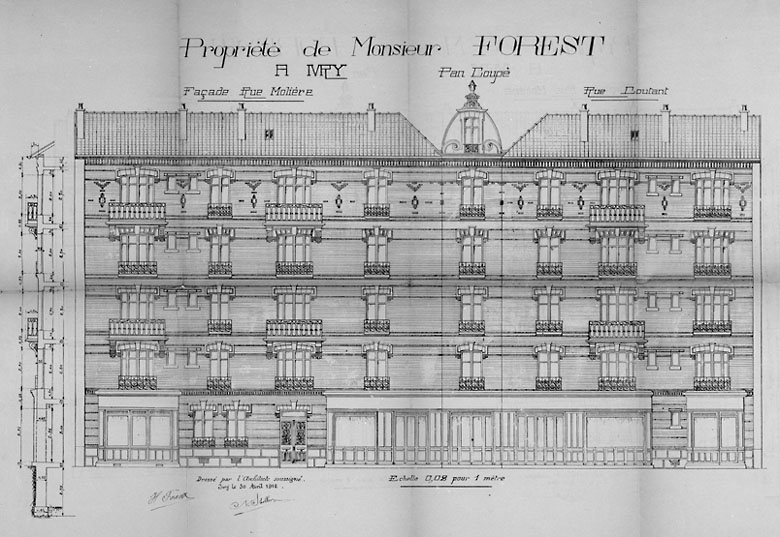 Développement de façades.