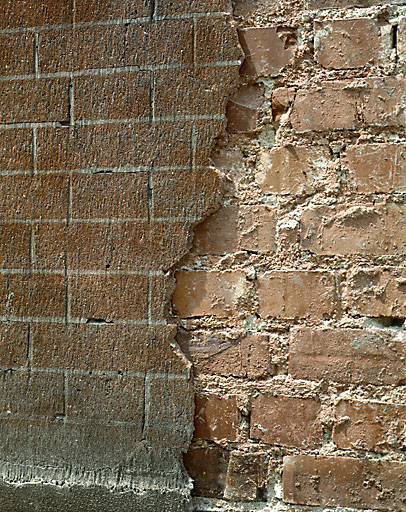 Détail de matériau 16, rue d'Estienne d'Orves.
