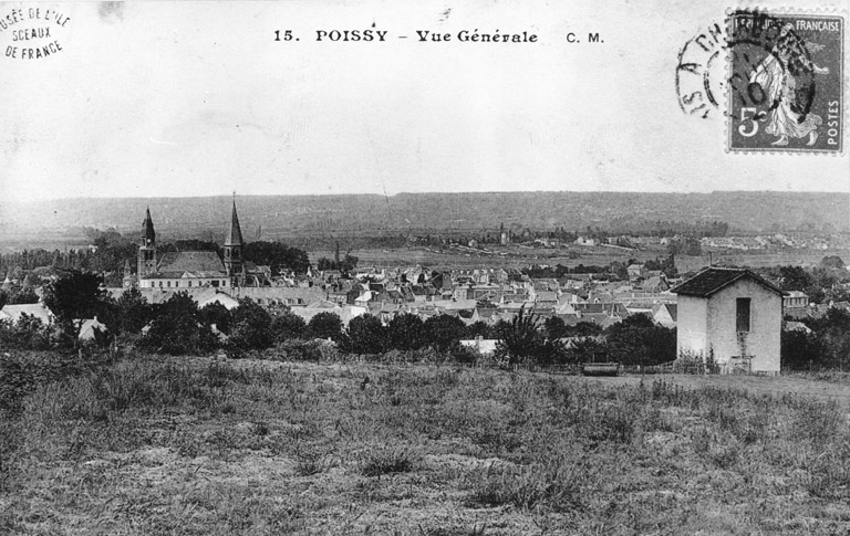 Vue générale de la ville.