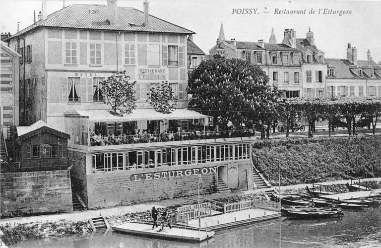 Vue du restaurant depuis le pont.