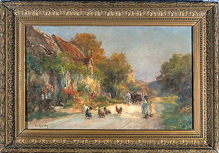 Tableau : route de rocamadour.