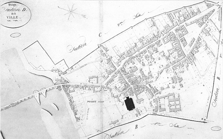 Cadastre napoléonien : section D.