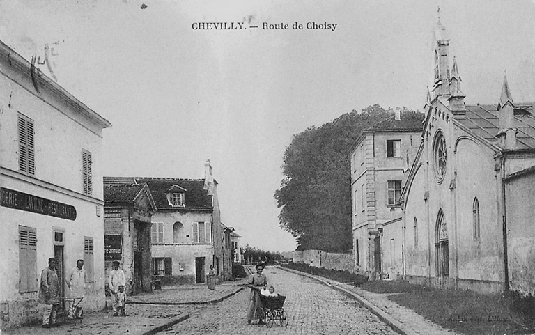 La route de Choisy, aujourd'hui rue du Père-Mazurié.