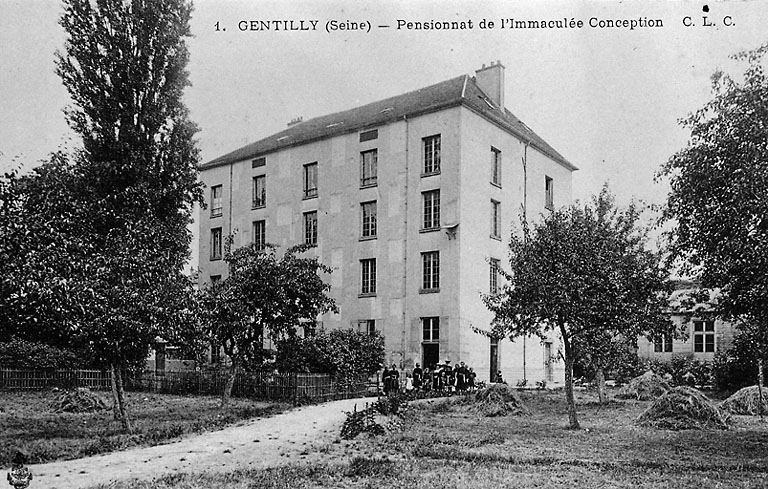 Le pensionnat de l'Immaculée conception (non localisé).
