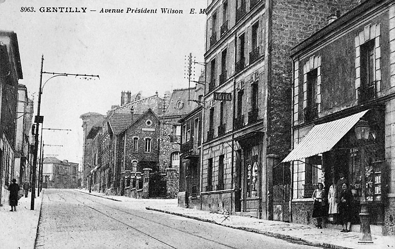 L'avenue du Président-Wilson.