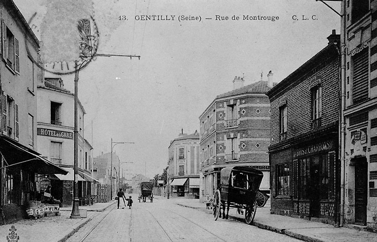 La rue de Montrouge.