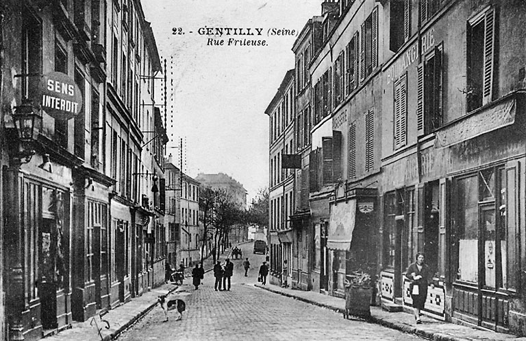 La rue Frileuse.