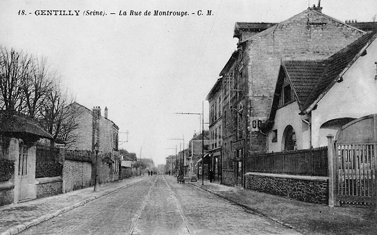La rue de Montrouge.