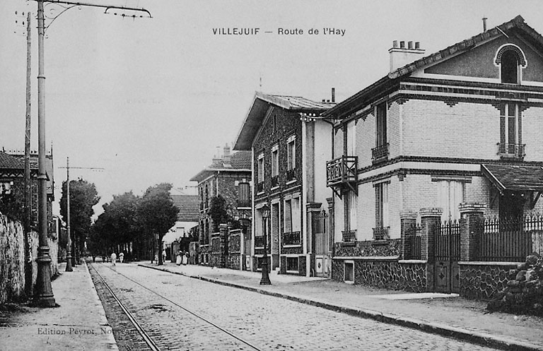 La route de l'Ha, actuelle avenue de La République.