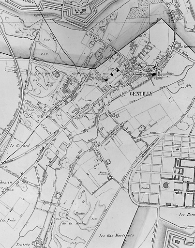 Atlas communal du département de la Seine, 1/5000°, 1868.