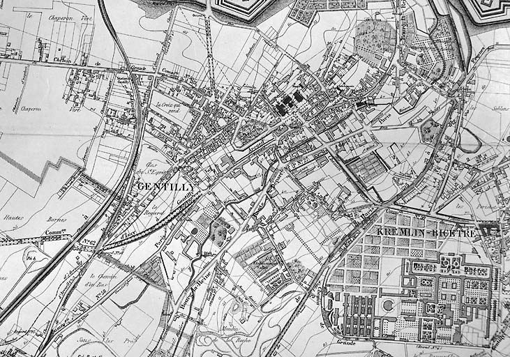 Atlas communal du département de la Seine, 1/5000°, 1900.