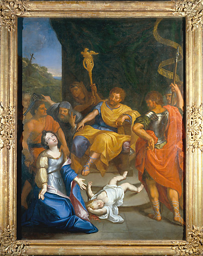 Tableau : le Martyre de saint Cyr et de sainte Julitte