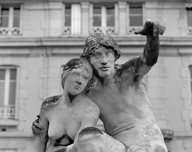 Vue rapprochée des visages.