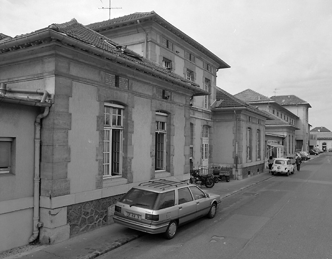 Vue d'ensemble du pavillon n°12, datant de la construction d'origine.