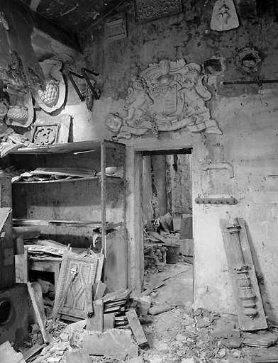 Intérieur d'un ancien atelier de moulages, 14 rue Victor Marquigny.