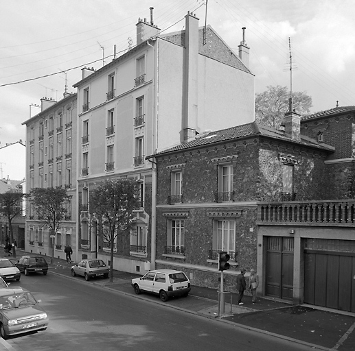 Vue générale de l'avenue Paul-Vaillant-Couturier.