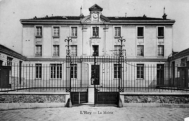 Vue d'ensemble au début du 20e siècle.