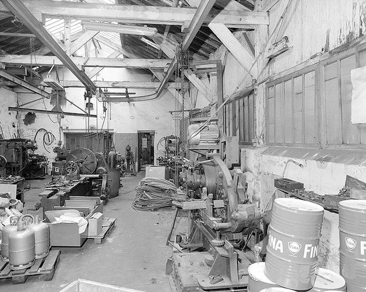 Vue générale de l'atelier.