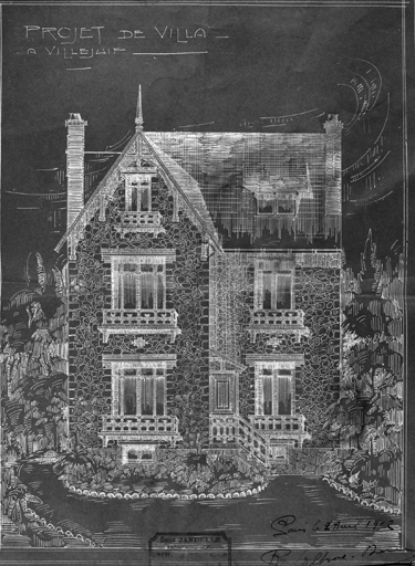 Elévation principale.